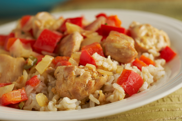 Haitian Style Chicken and Rice